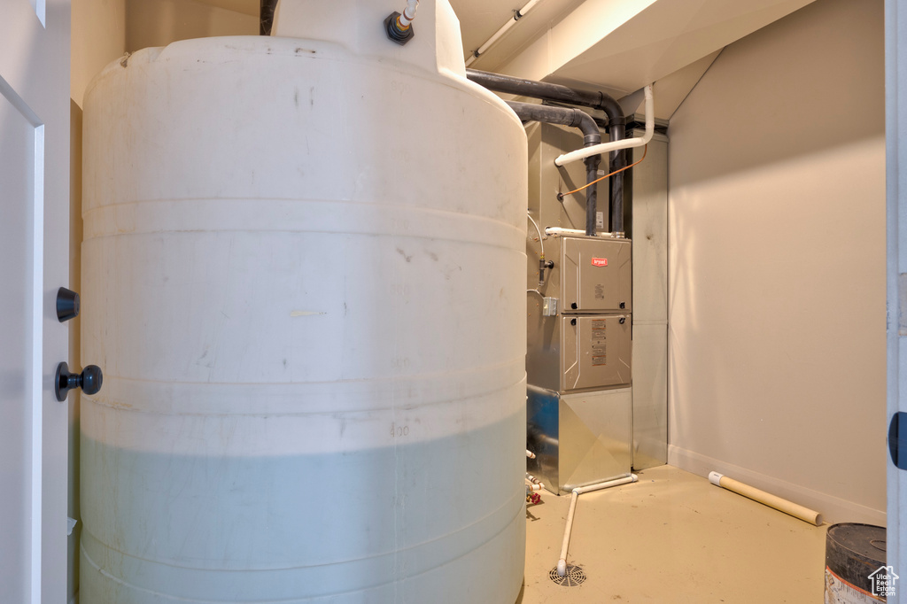 View of utility room