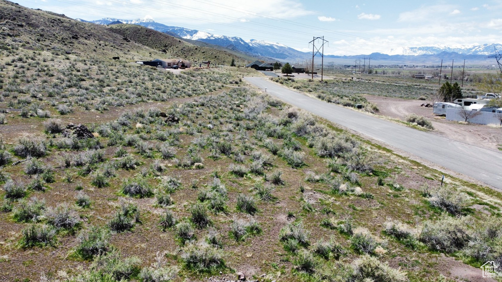 Property view of mountains featuring a rural view