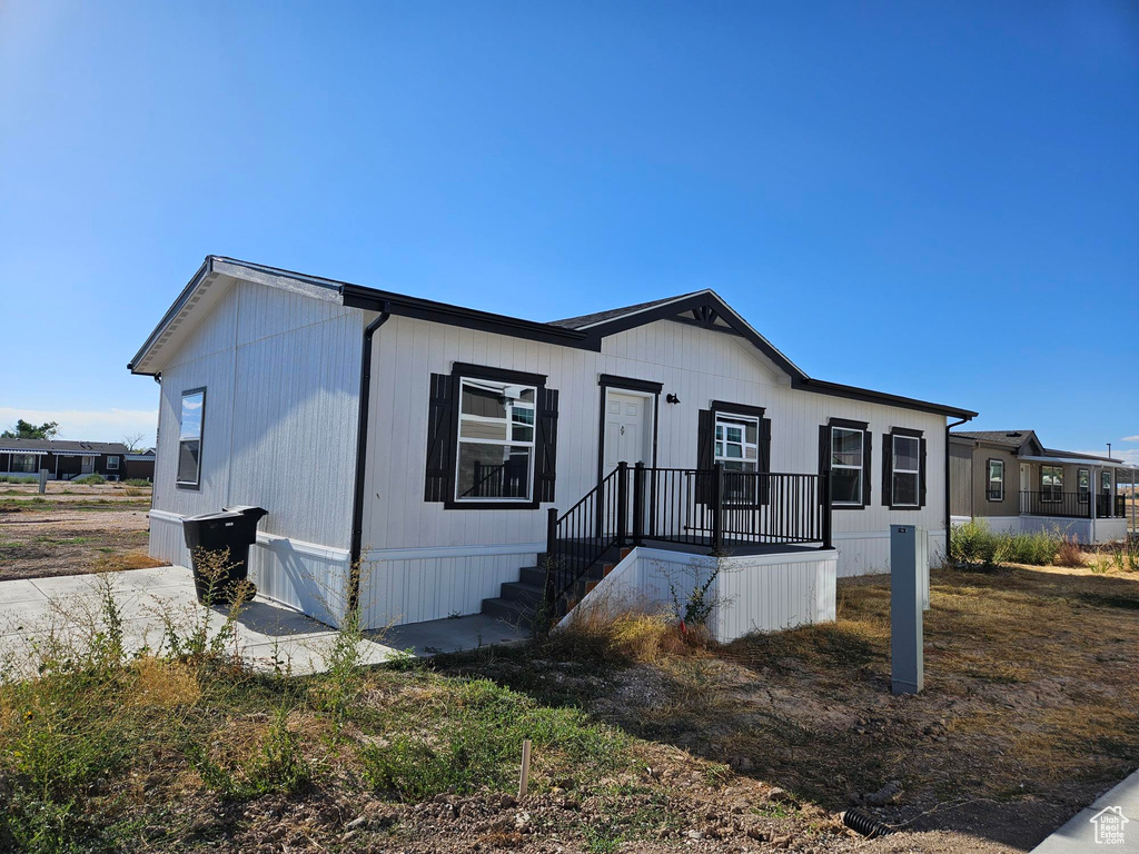 View of manufactured / mobile home