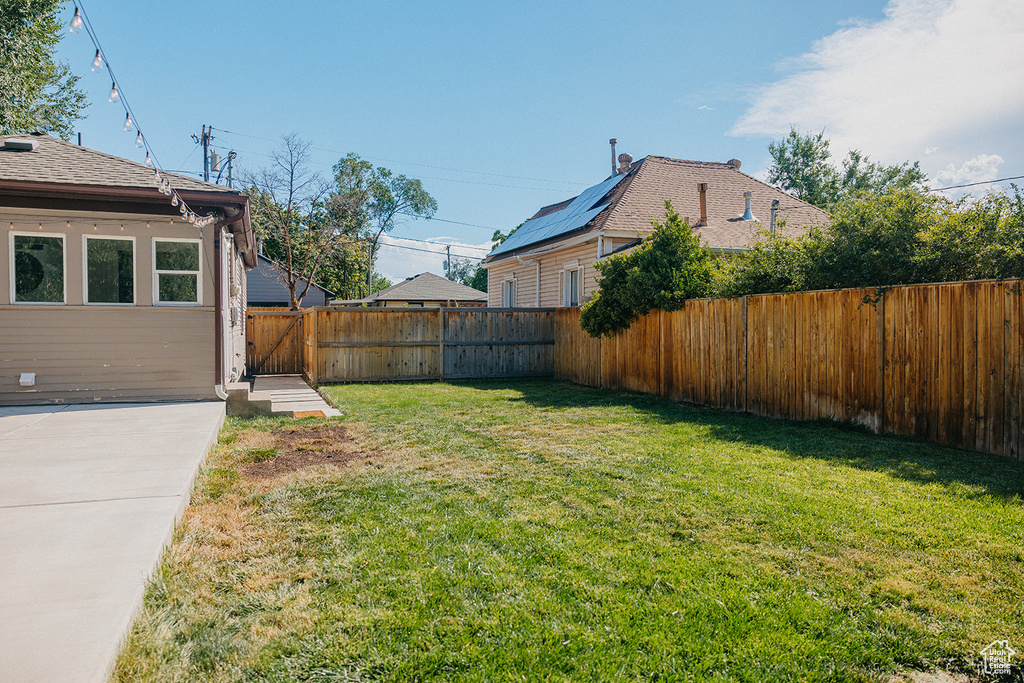 View of yard