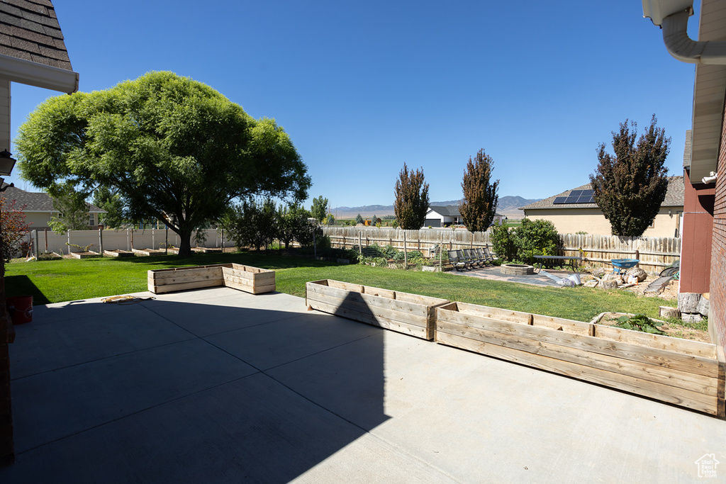 View of patio