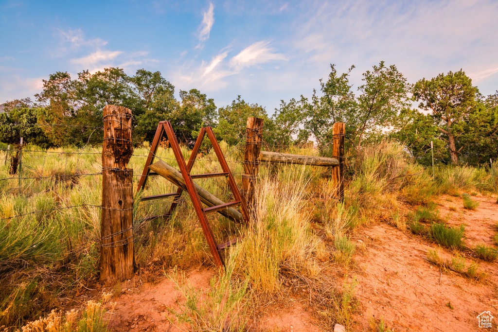 View of gate