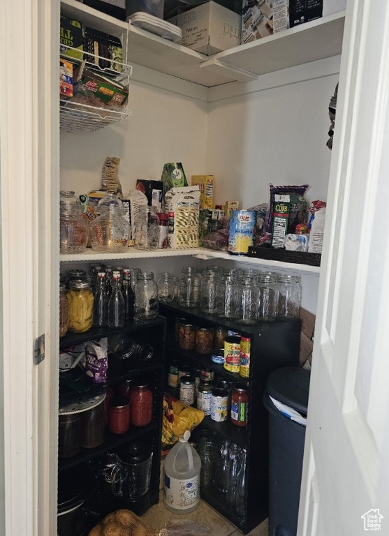 View of pantry