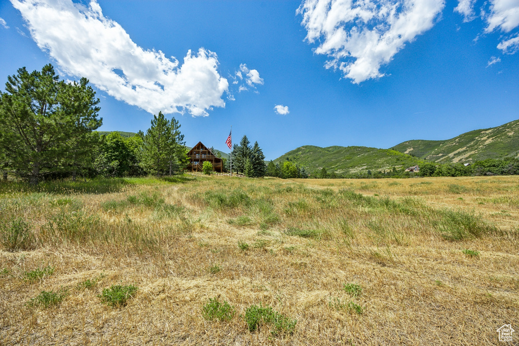 Exterior space with a rural view