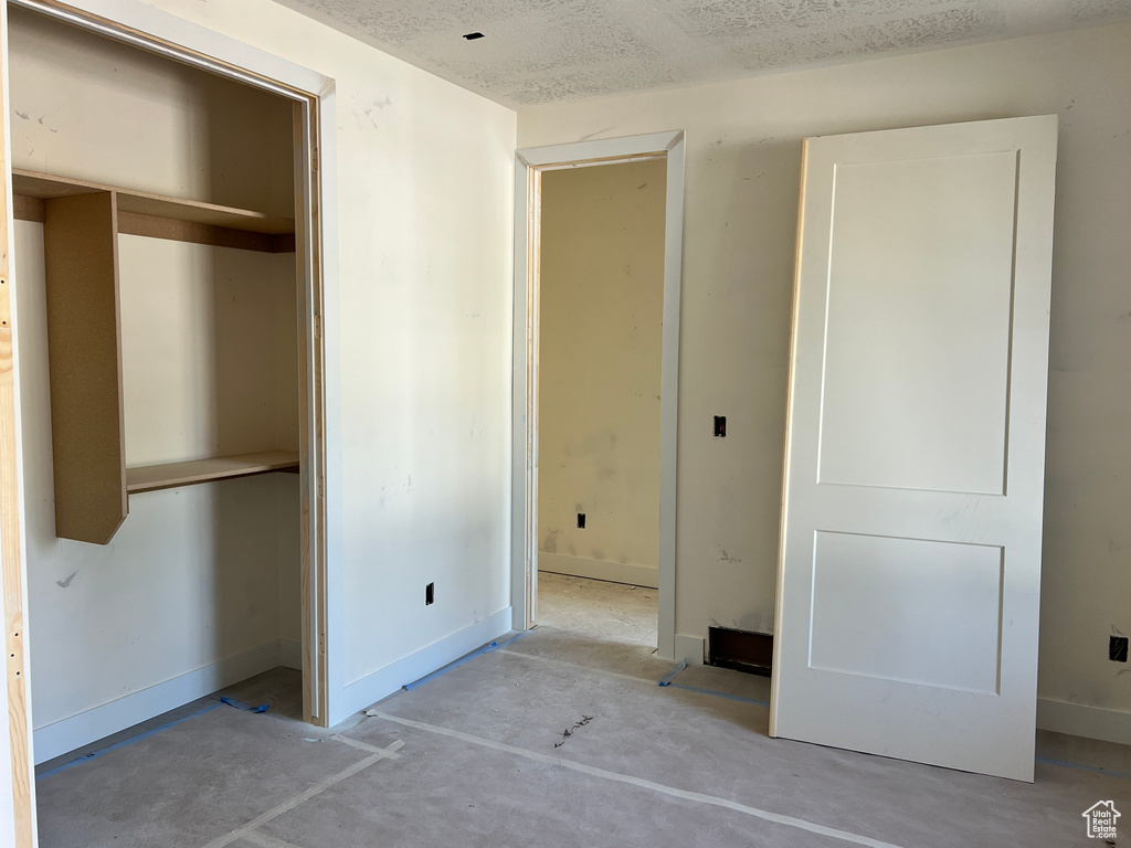 View of unfurnished bedroom