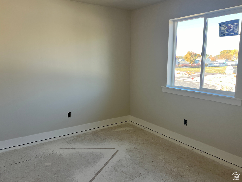 View of unfurnished room