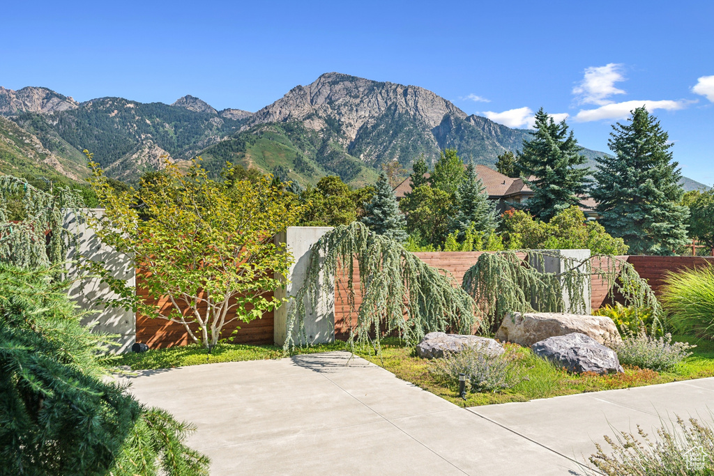 Property view of mountains