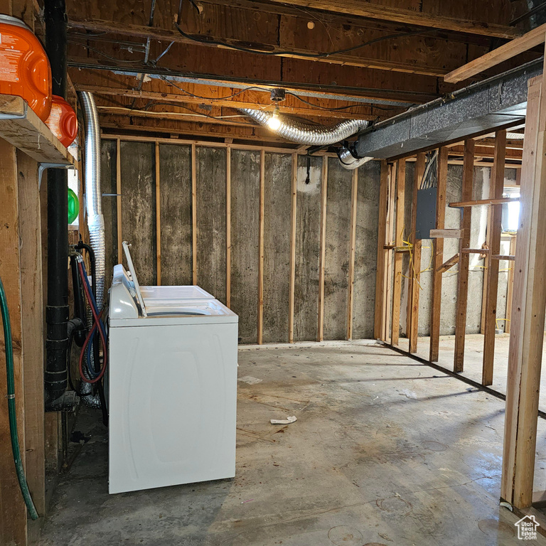 View of basement