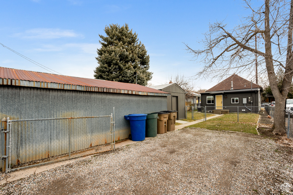 View of side of property