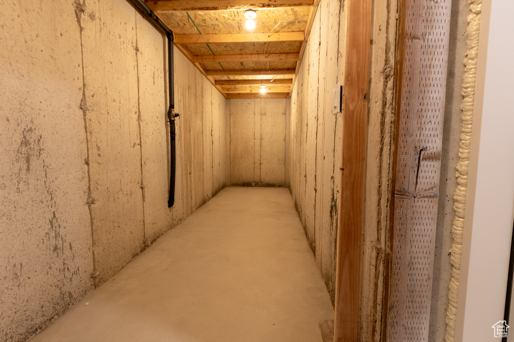 View of storage area