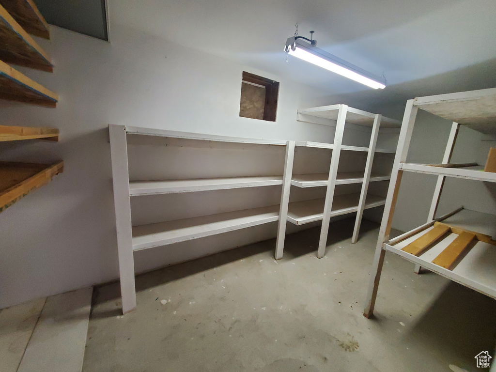 View of basement