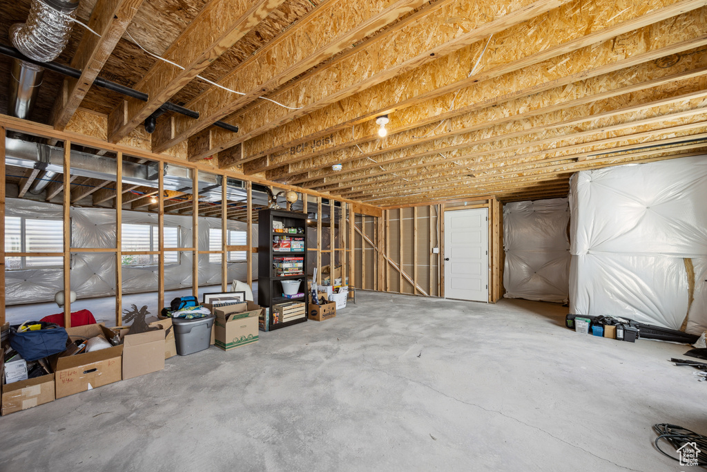 View of basement