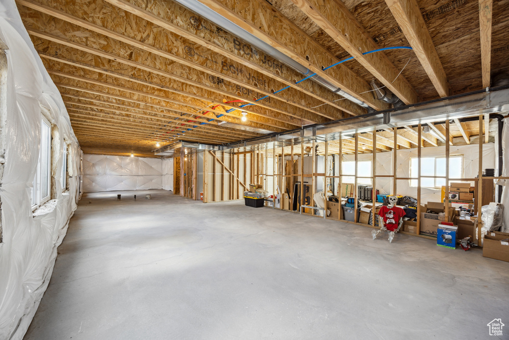 View of basement