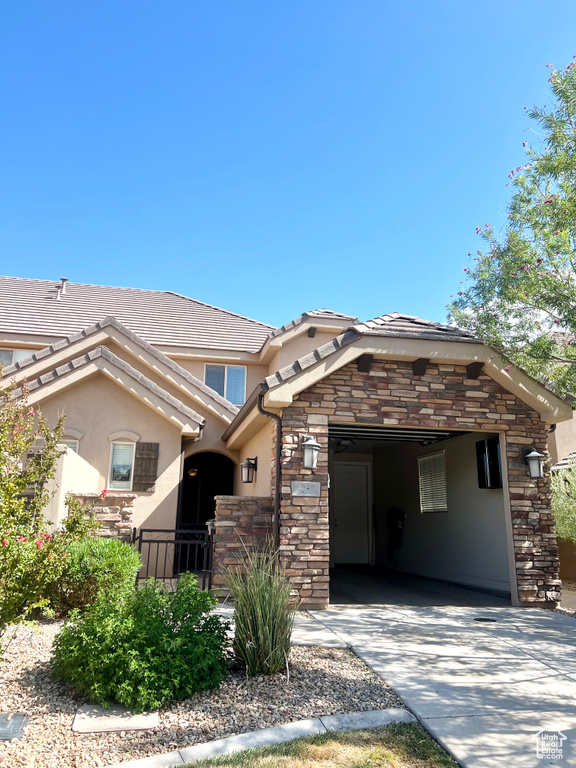 View of front of house