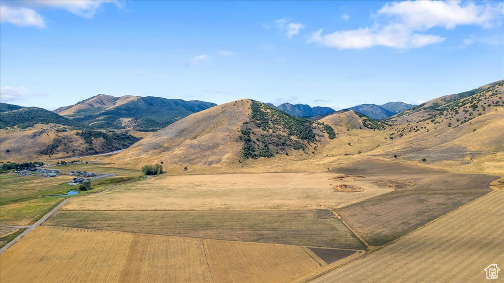 View of mountain feature featuring a rural view