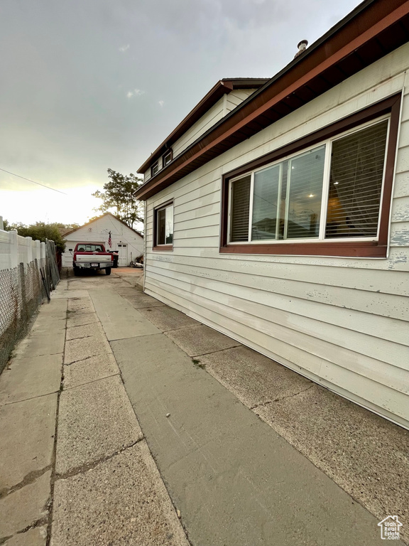 View of home\\\'s exterior