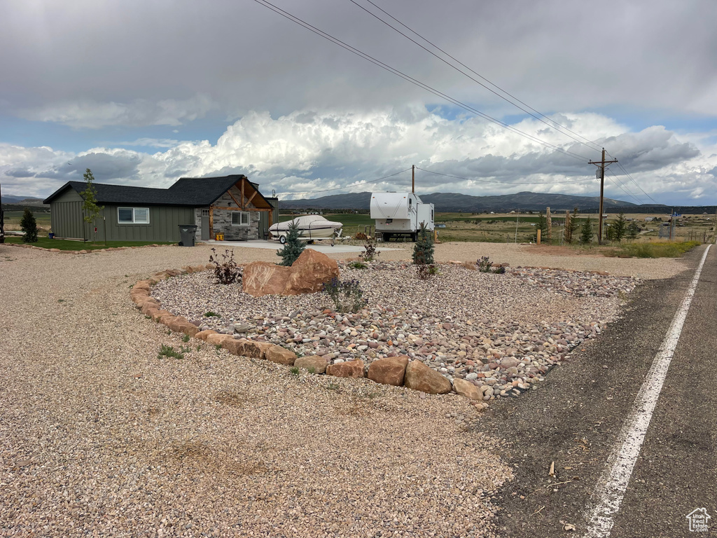 View of yard featuring a rural view