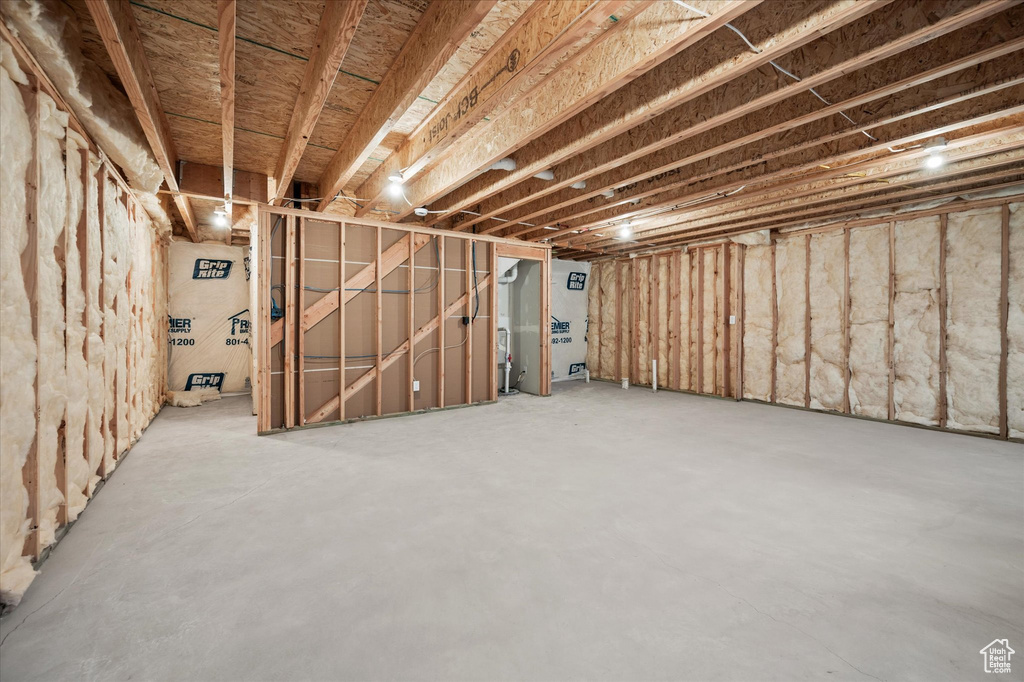 View of basement