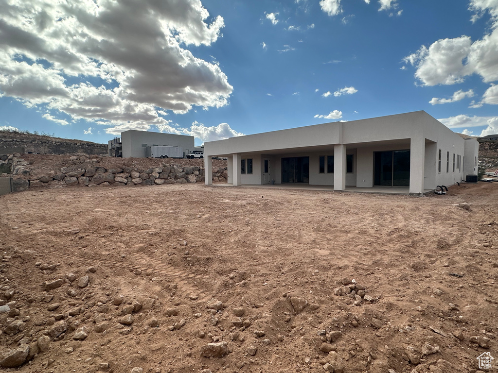 View of rear view of house