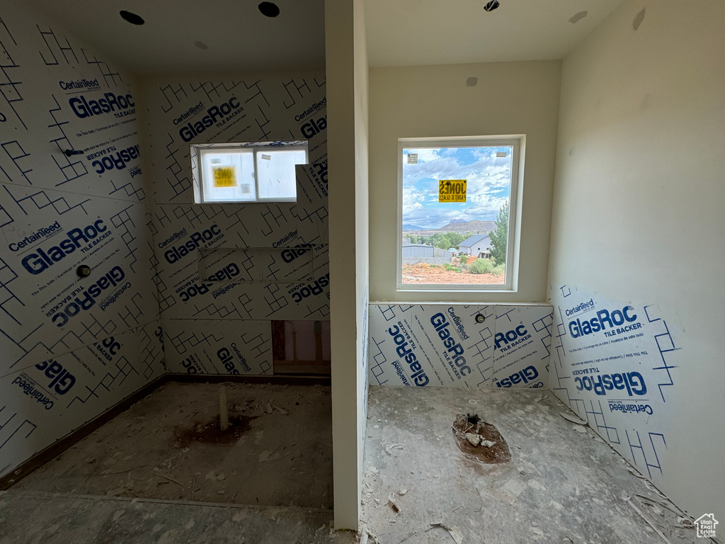 View of bathroom