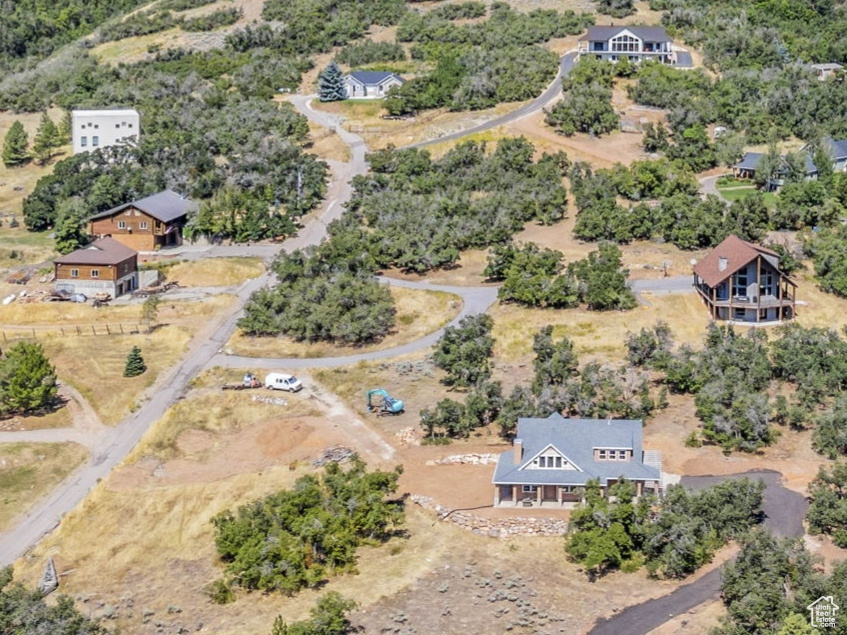 Exterior space featuring a mountain view