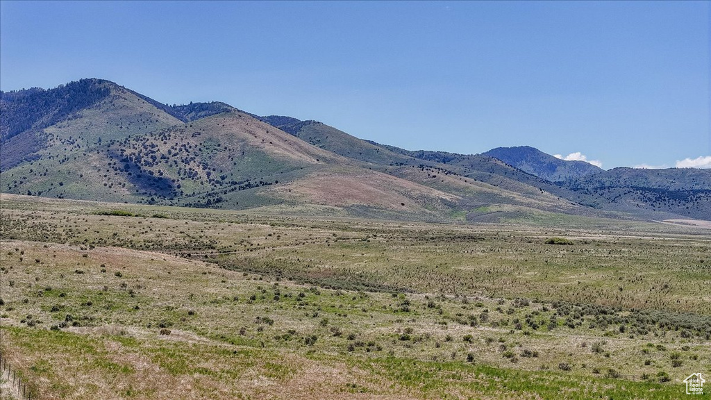 View of mountain background