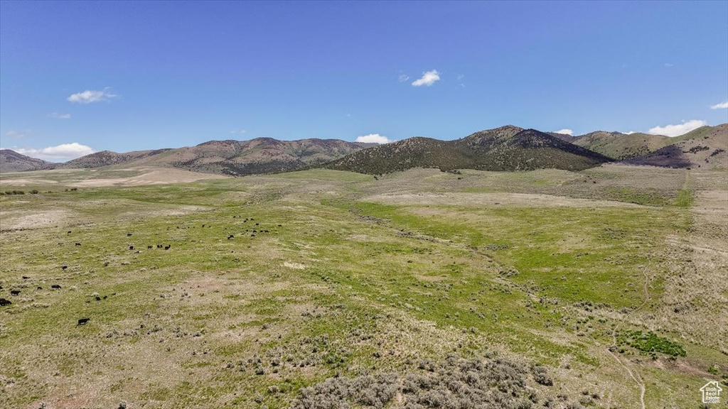 View of mountain backdrop