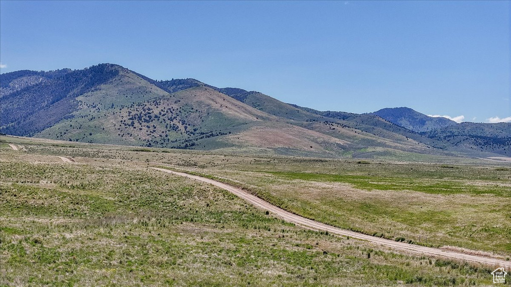 View of mountain background