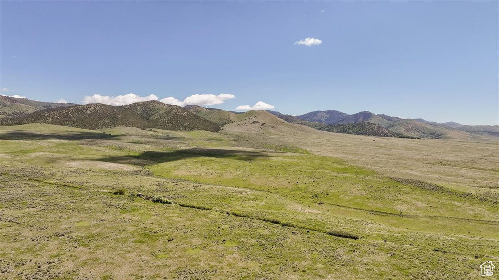 View of mountain background