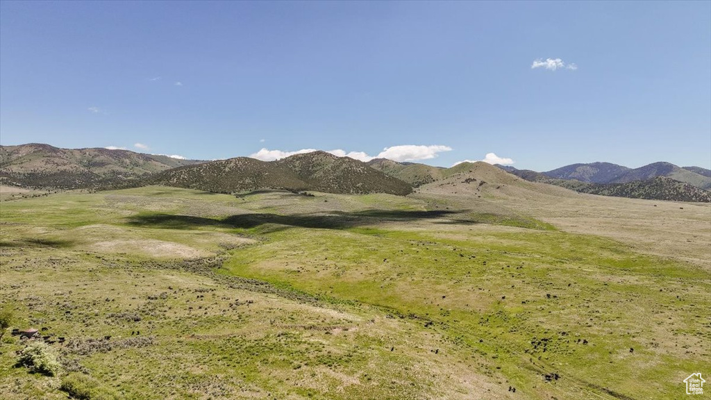 View of mountain backdrop
