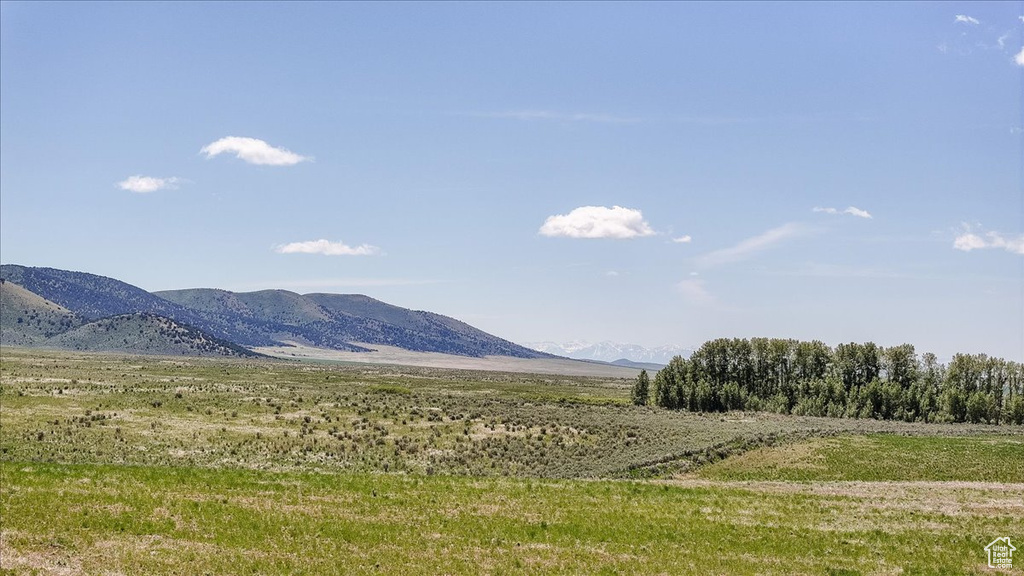 View of mountain backdrop