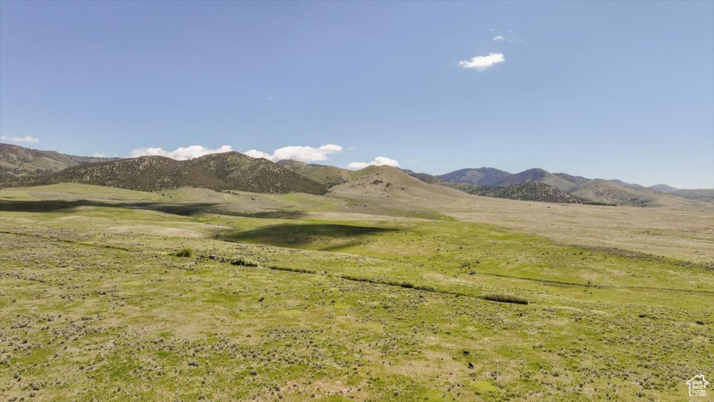 View of mountain backdrop