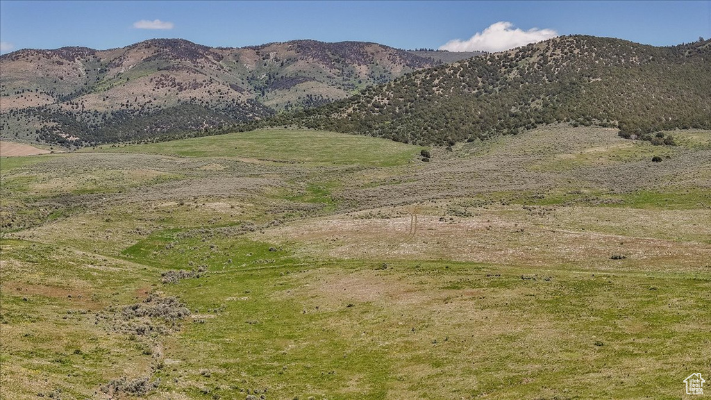 View of mountain backdrop