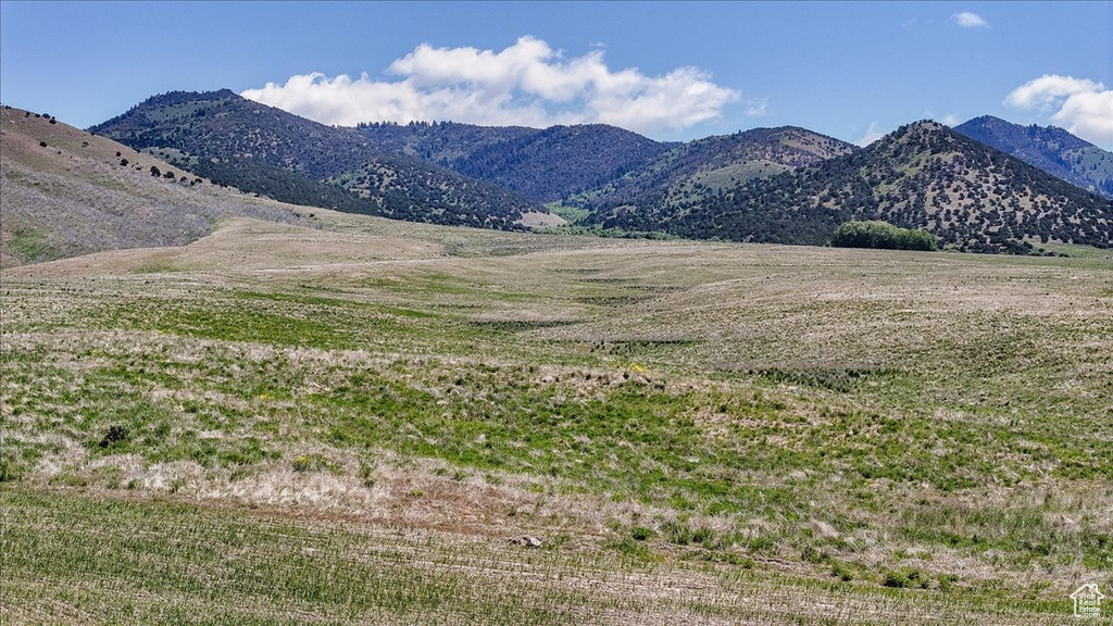 View of mountain backdrop