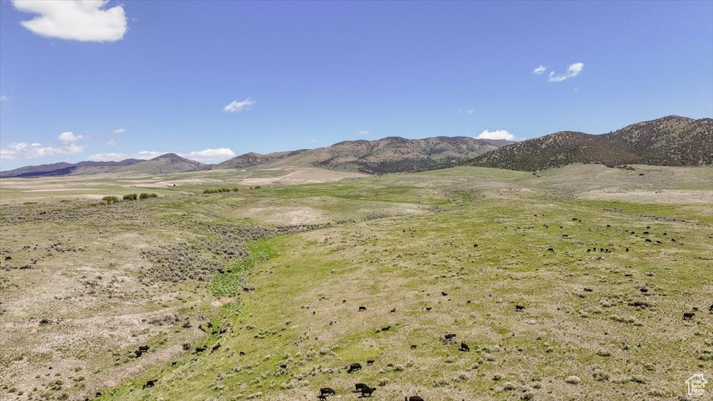 View of mountain backdrop