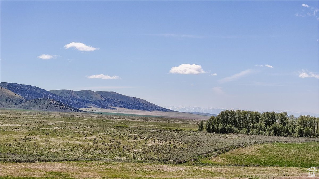 View of mountain backdrop
