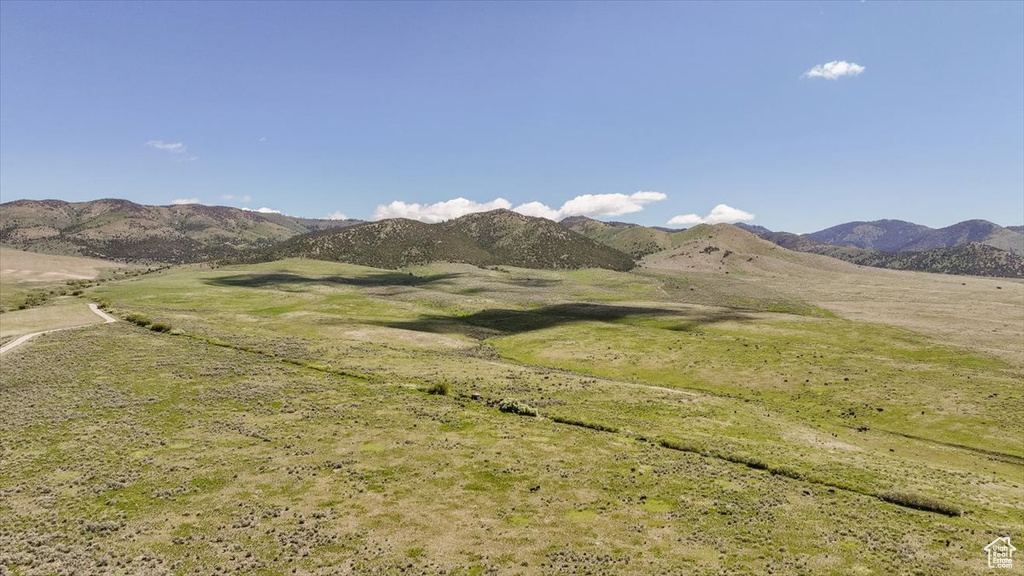View of mountain background
