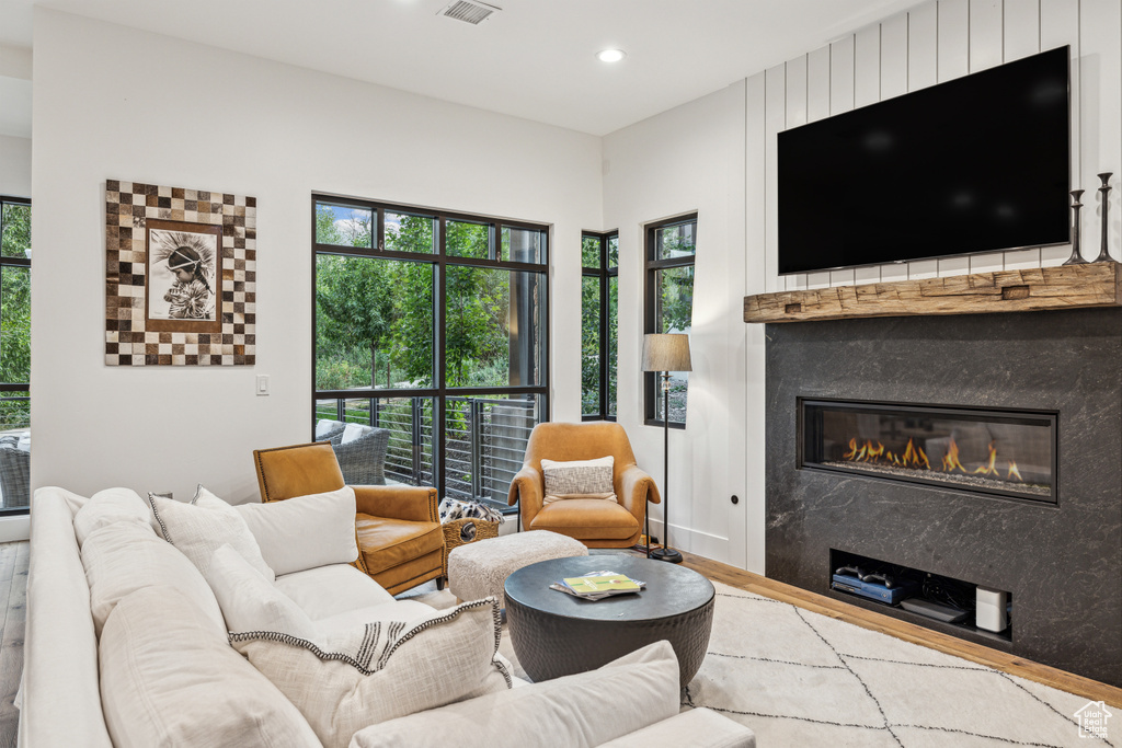 View of living room