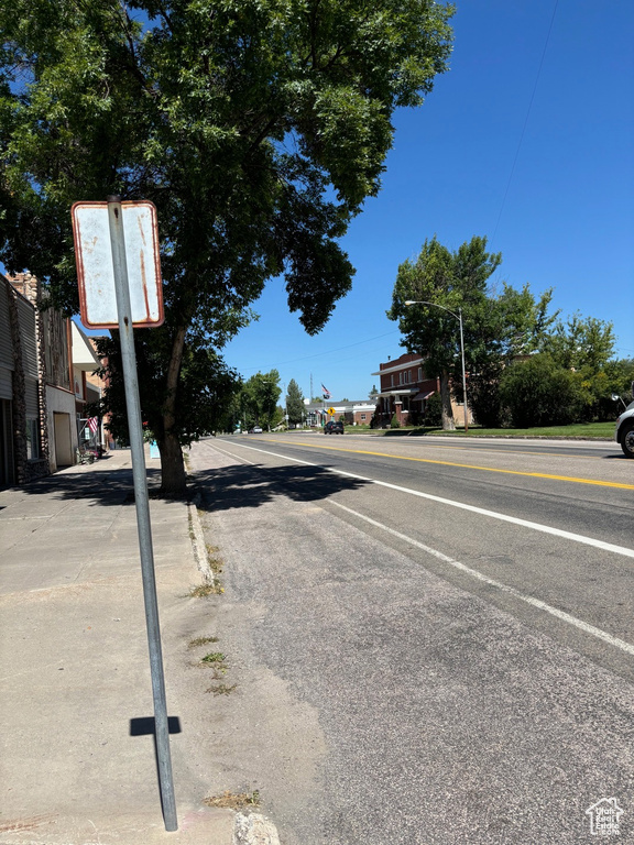 View of road