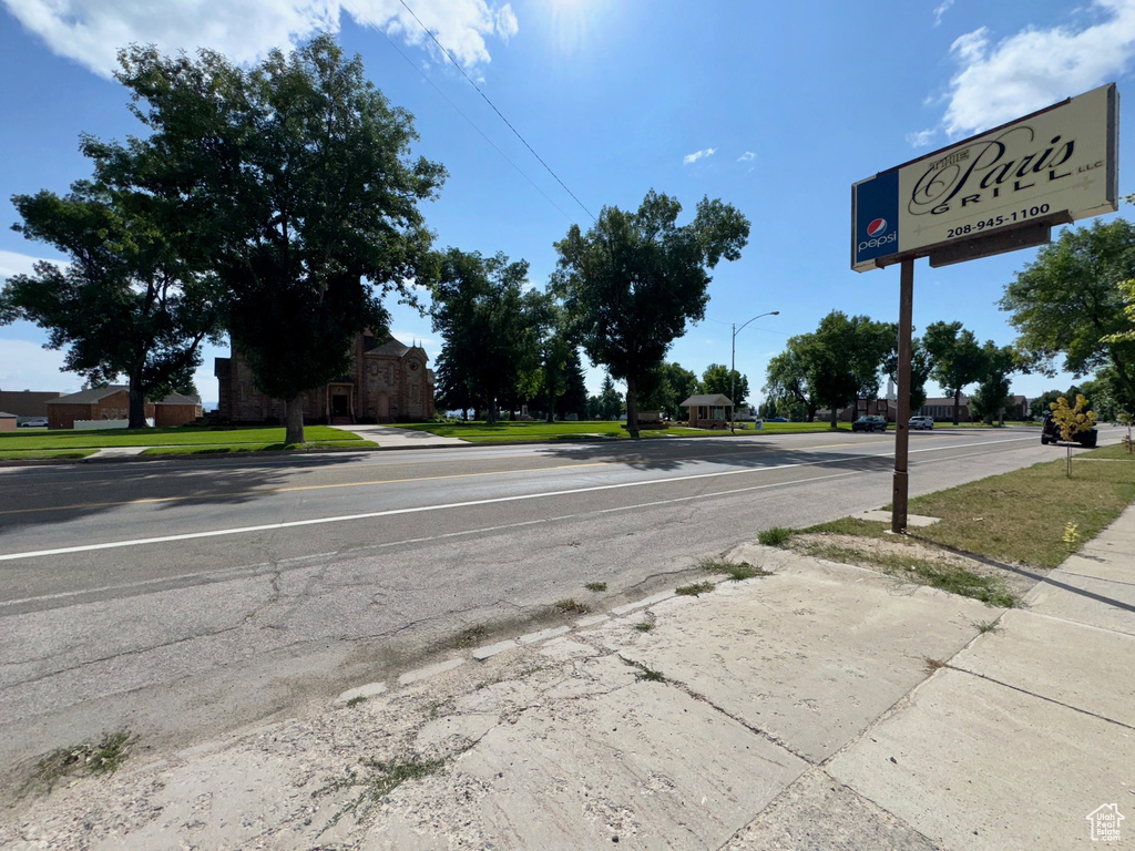 View of street