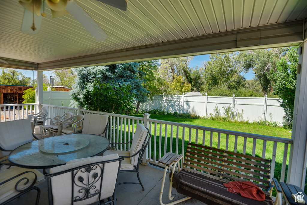 View of patio / terrace