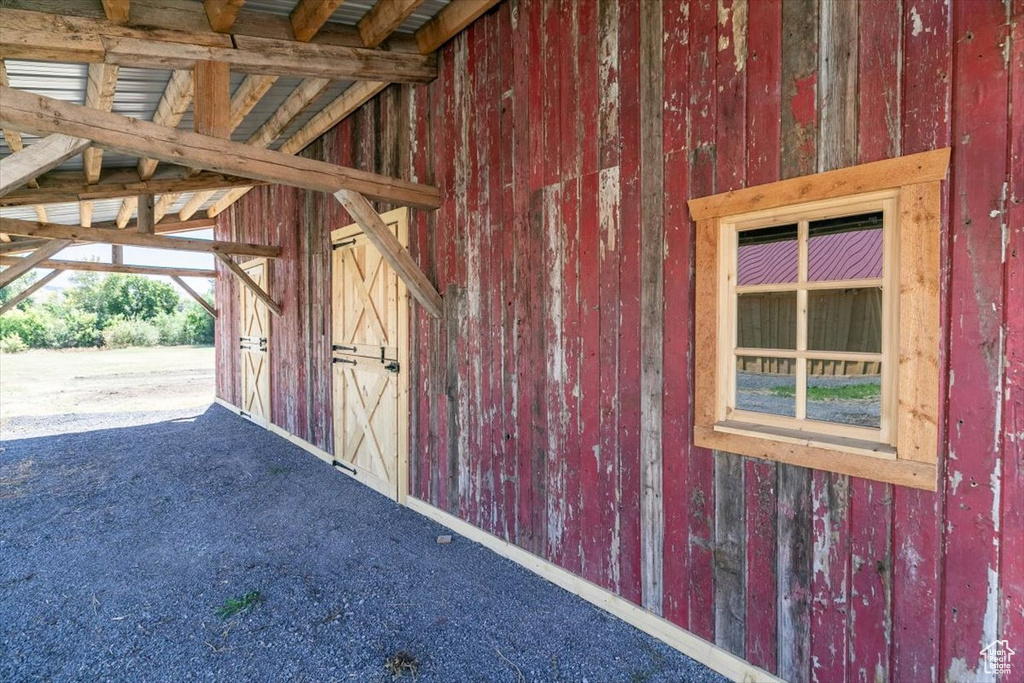 View of stable