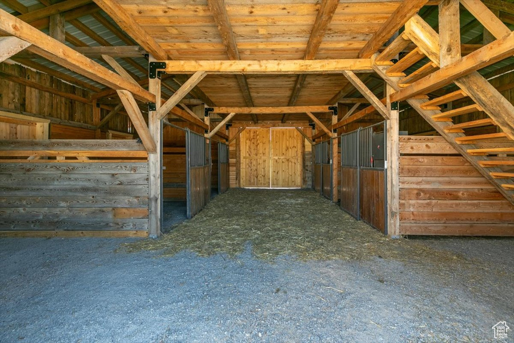 View of stable