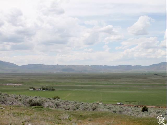 Mountain view featuring a rural view