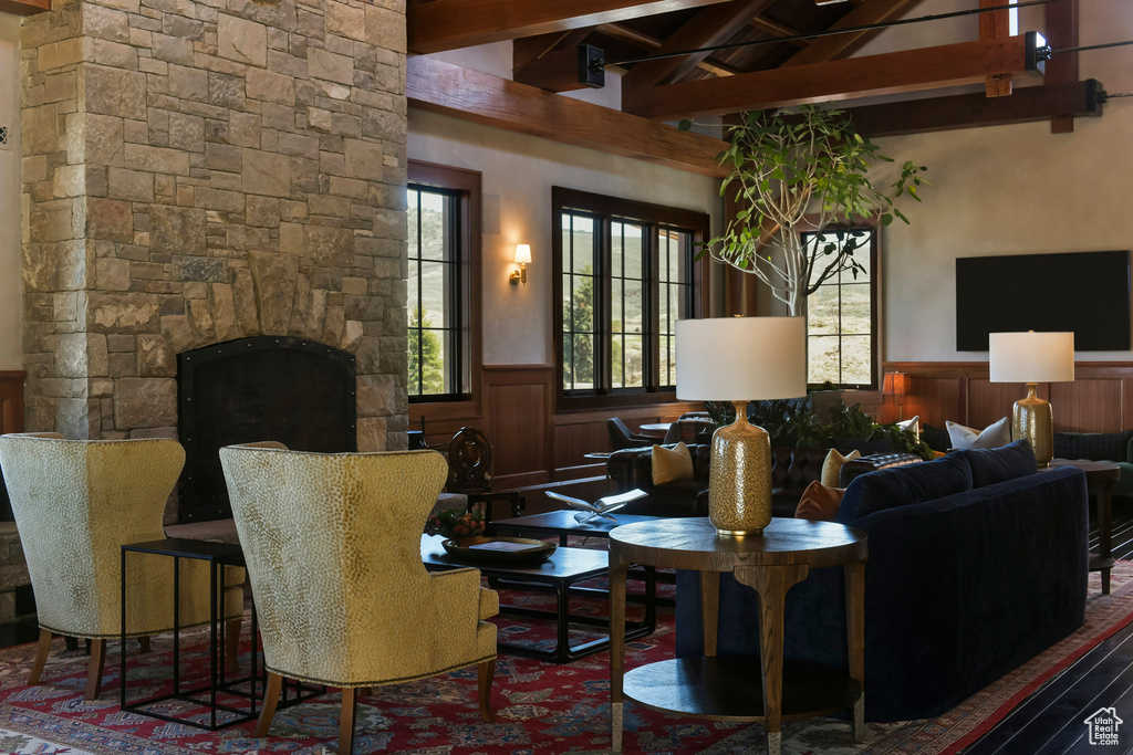 View of community lobby