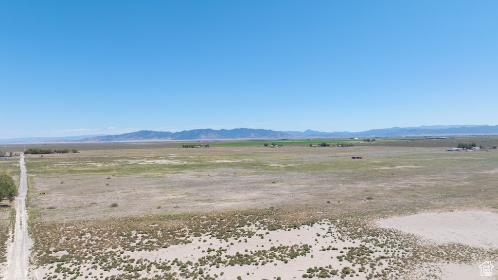 Mountain view with a rural view