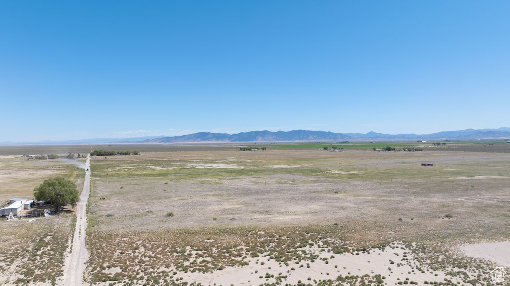 Mountain view with a rural view