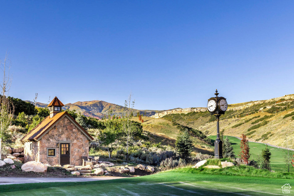 Property view of mountains