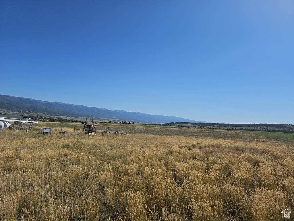 View of mountain feature featuring a rural view