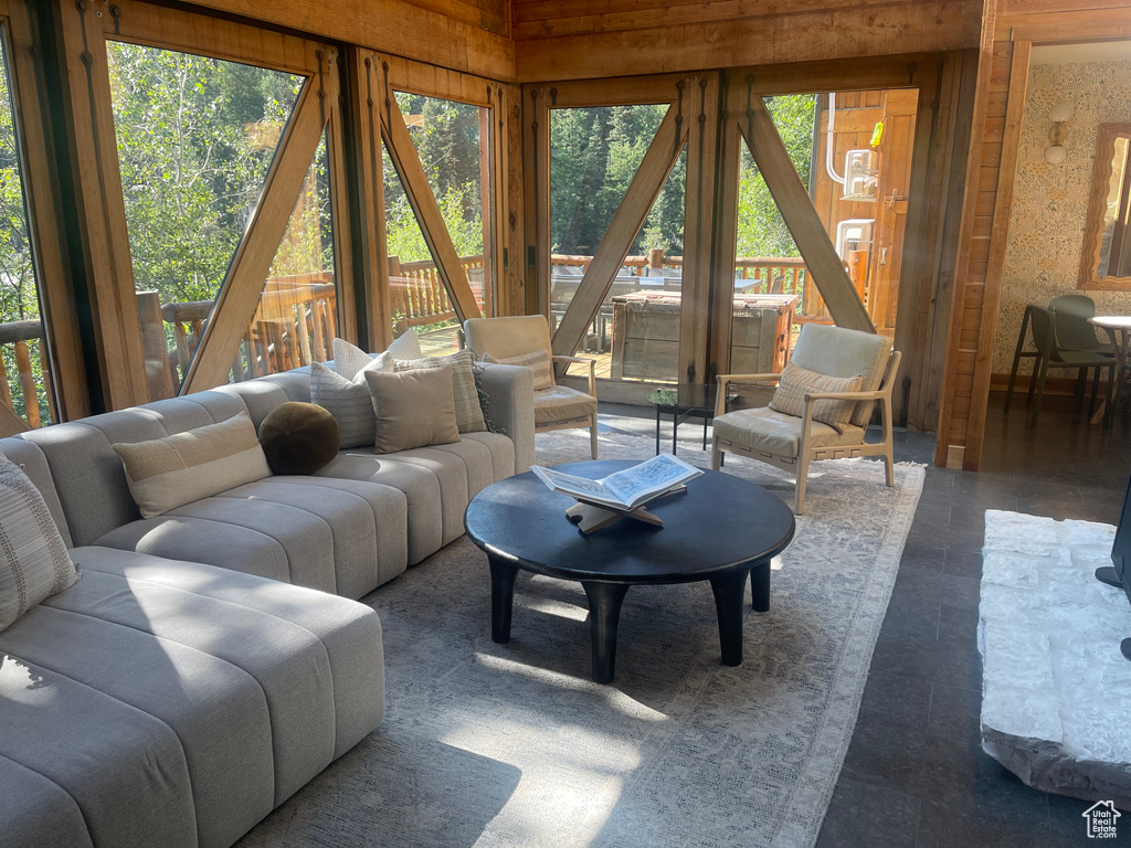 Sunroom with plenty of natural light